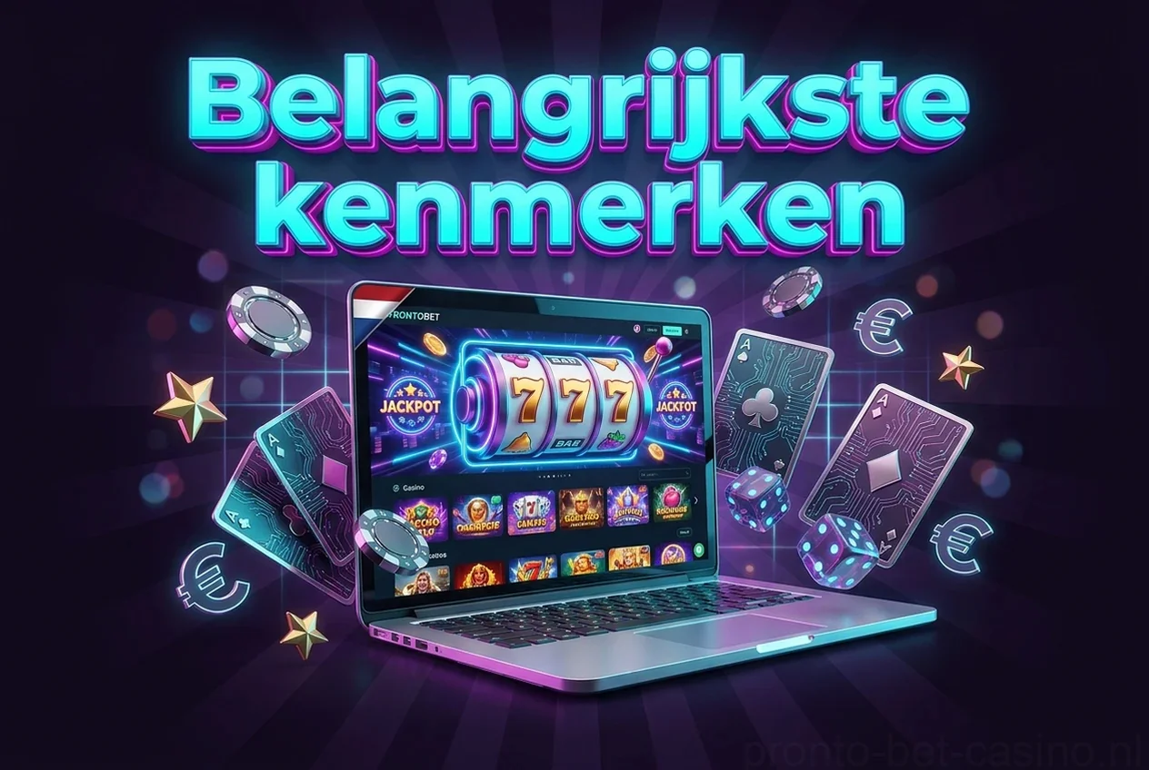 Belangrijkste kenmerken
